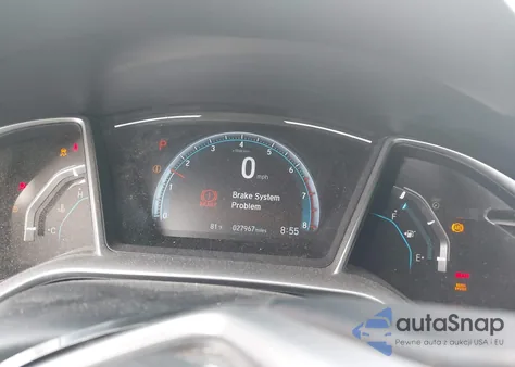 2018 Honda Civic Ex-L из США, поврежденный, VIN JHMFC1F71JX032233